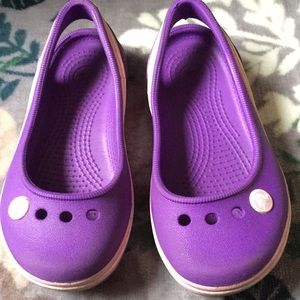 Girls Crocs size 9